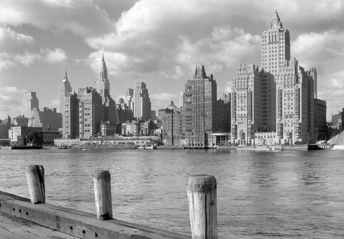 1930s Waterfront, Harbor & Maritime Heritage Photo Recovery Original Degraded Scan