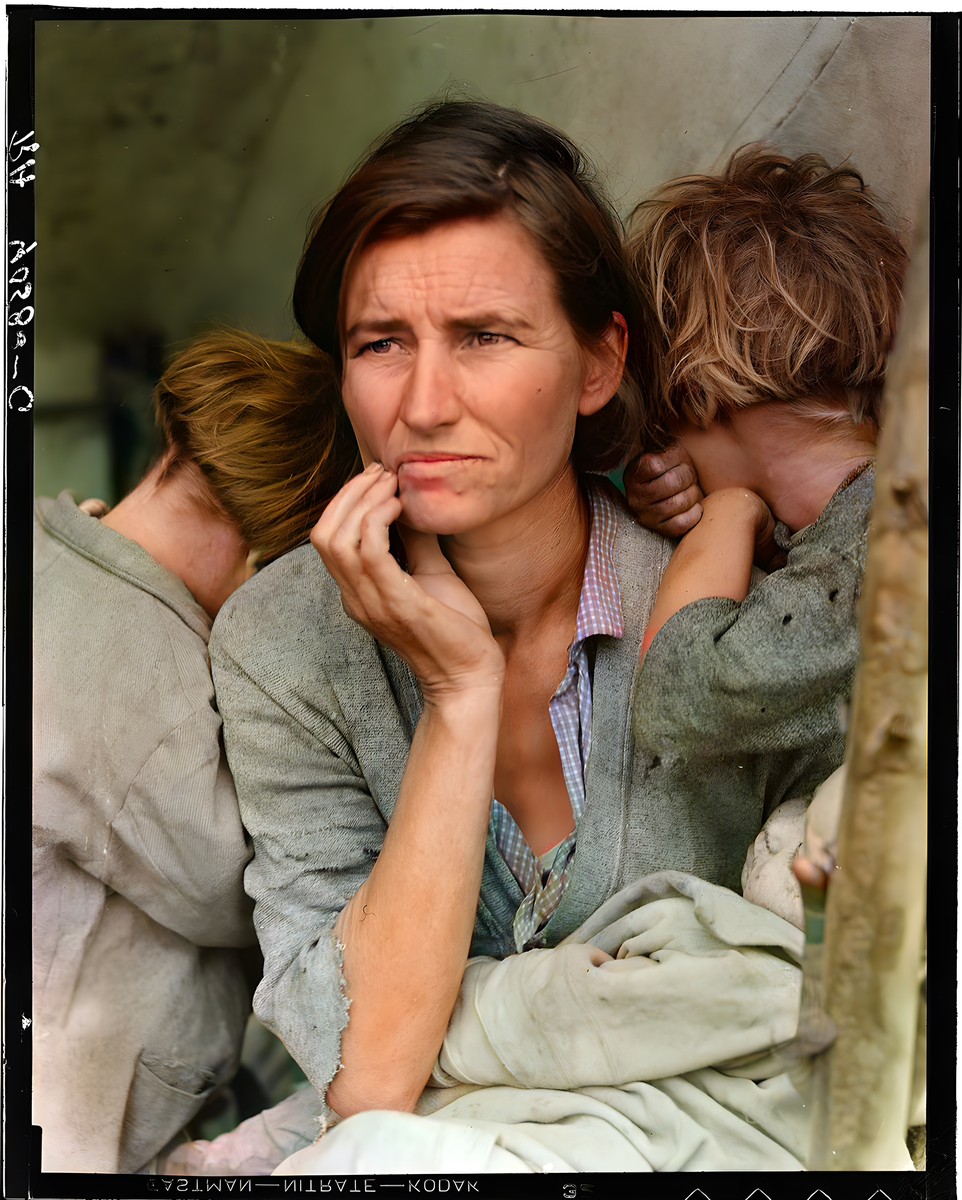 1930s Great Depression & Ancestry Family Heritage Photo Restoration 4K Restored